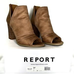 Report Women’s Ray Peep Toe Booties